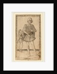 Chavalier, c. 1465 by Master of the E-Series Tarocchi