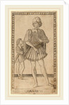 Chavalier, c. 1465 by Master of the E-Series Tarocchi