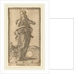 Polimnia, c. 1465 by Master of the E-Series Tarocchi