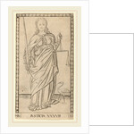 Justicia, c. 1465 by Master of the E-Series Tarocchi