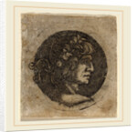 Head of a Roman Emperor by Circle of Francesco Francia