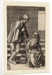 Peasant and Egg Woman by Agostino dei Musi