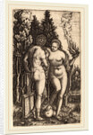 Man and Woman with a Ball by Marcantonio Raimondi