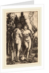 Man and Woman with a Ball by Marcantonio Raimondi