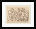 Bacchanal with a Wine Vat, c. 1475 by Andrea Mantegna