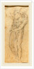 Male Nude verso, c. 1560 by Michelangelo
