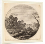 Cows Grazing in a Valley, 1646 by Stefano Della Bella