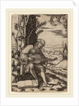 The Guitar Player by Marcantonio Raimondi