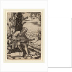 The Guitar Player by Marcantonio Raimondi