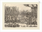 The Two Armies at the Battle of Ravenna, probably c. 1512-1513 by Master NA.DAT with the Mousetrap