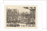 The Two Armies at the Battle of Ravenna, probably c. 1512-1513 by Master NA.DAT with the Mousetrap