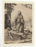 The Lamentation of the Virgin, 1510 by Marcantonio Raimondi