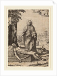 The Lamentation of the Virgin, 1510 by Marcantonio Raimondi