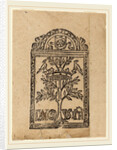 Tree with Crown and Two Birds, 16th century by Anonymous