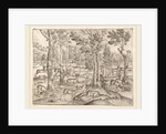 Deer in the Forest, c. 1520 by Anonymous