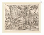 Deer in the Forest, c. 1520 by Anonymous