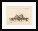 Place Dauphine, 1642 by Stefano Della Bella