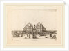 Place Dauphine, 1642 by Stefano Della Bella