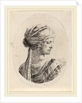 Sultaness in a Veiled Turban, Seen from Behind by Stefano Della Bella