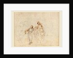 The Flight into Egypt verso by Stefano Della Bella