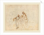 The Flight into Egypt verso by Stefano Della Bella