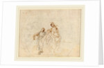 The Flight into Egypt verso by Stefano Della Bella