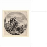 Galley Slave Hauling a Ship's Cargo, 1656 by Stefano Della Bella