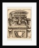 Architectural Motif with a Bird, c. 1690 by Carlo Antonio Buffagnotti