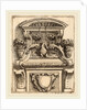 Architectural Motif with a Bird, c. 1690 by Carlo Antonio Buffagnotti
