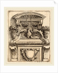 Architectural Motif with a Bird, c. 1690 by Carlo Antonio Buffagnotti
