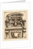 Architectural Motif with a Bird, c. 1690 by Carlo Antonio Buffagnotti