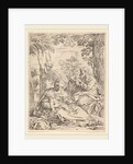 The Rest on the Flight into Egypt by Simone Cantarini