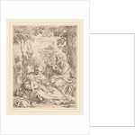The Rest on the Flight into Egypt by Simone Cantarini