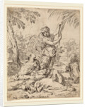 The Rest on the Flight into Egypt by Simone Cantarini