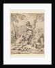 The Rest on the Flight into Egypt by Simone Cantarini