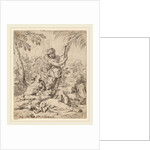 The Rest on the Flight into Egypt by Simone Cantarini