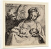 Madonna and Child with an Angel by Annibale Carracci