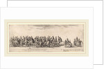 Twenty Pages and Five Turkish Horses, 1633 by Stefano Della Bella
