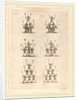 Thirty-Six Jugglers Standing in Pyramids, 1652 by Stefano Della Bella