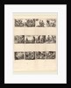 Mythological Playing Cards, 1644, 12 etchings on one sheet by Stefano Della Bella