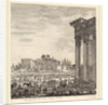 Temple of Antonius and the Campo Vaccino, 1656 by Stefano Della Bella