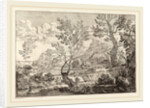 A Waterfall, 1696 by Crescenzio Onofri