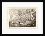 A Waterfall, 1696 by Crescenzio Onofri
