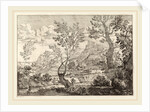 A Waterfall, 1696 by Crescenzio Onofri