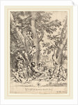Young Woman, Surrounded by Cupids by Pietro Testa