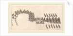 A Procession of Sixty Cavaliers and Torch Bearers, 1652 by Stefano Della Bella