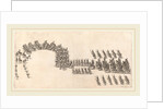 A Procession of Sixty Cavaliers and Torch Bearers, 1652 by Stefano Della Bella