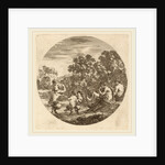 Satyrs and Faun by Stefano Della Bella