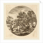 Satyrs and Faun by Stefano Della Bella