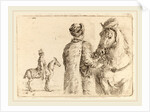 Polish Attendant Holding the Bridle of a Horse by Stefano Della Bella